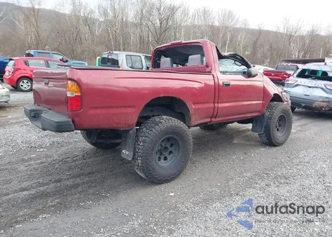 1998 Toyota Tacoma из США, поврежденный, VIN 4TAPM62N7WZ116438